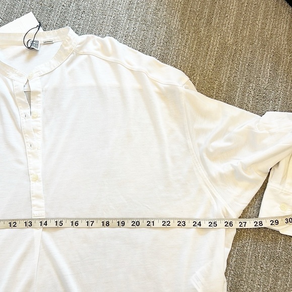 NWT Toteme Longline Fluid Jersey Top - Picture 11 of 12